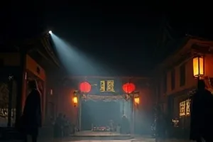 光年便利店封面，深夜亮着灯的便利店玻璃门