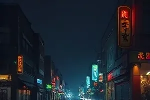 玻璃温室封面，雾气弥漫的温室长廊与垂落的藤蔓
